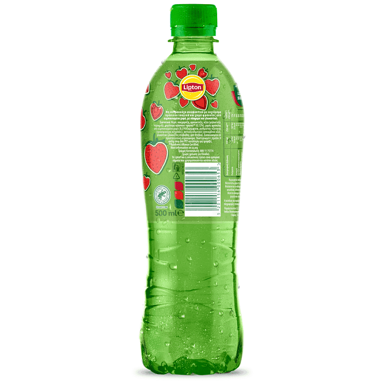 Lipton Ice Tea Green Φράουλα 500ml