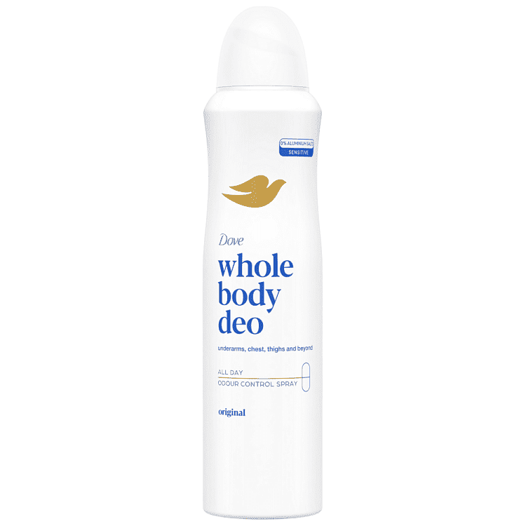 Dove Whole Body Deo Spray Original 150ml