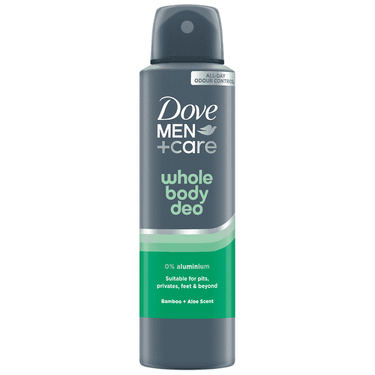 Dove Men Whole Body Deo Body Spray Bamboo & Aloe 150ml