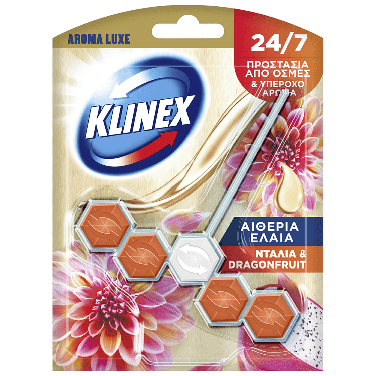 Klinex WC Block Aroma Luxe Ντάλια 55gr