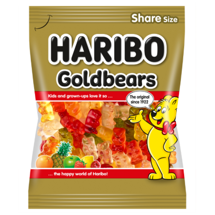 Haribo Χρυσά Αρκουδάκια 200gr