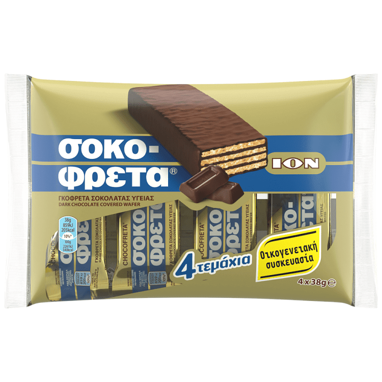 ΙΟΝ Σοκοφρέτα Υγείας 4x38gr