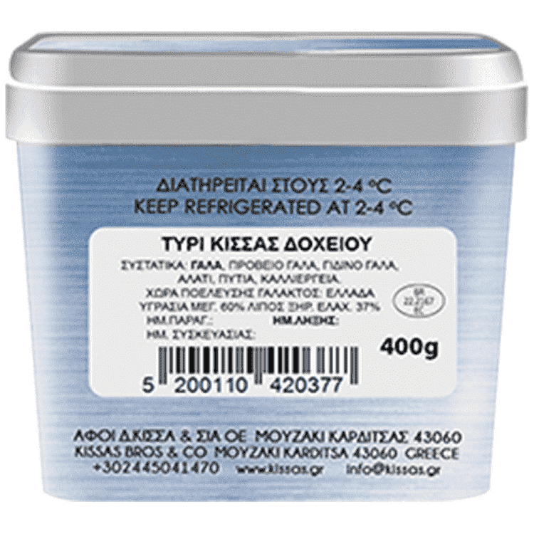 Κίσσας Τυρί Σε Άλμη 400gr Σε Δοχείο