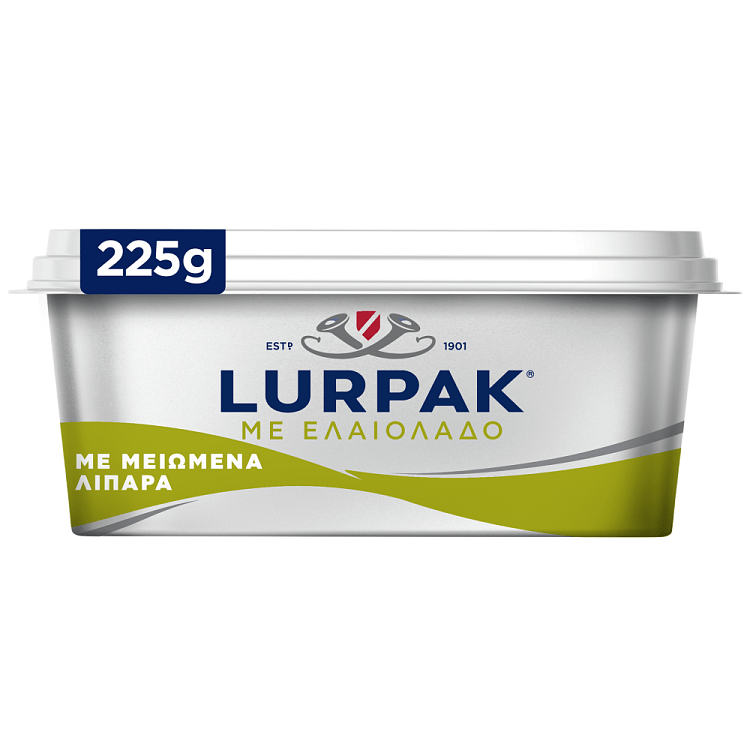 Lurpak Soft Με Μειωμένα Λιπαρά Και Ελαιόλαδο 225gr