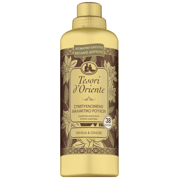 Tesori D'oriente Μαλακτικό Ρούχων Vanilla & Ginger 38Μεζ 60ml