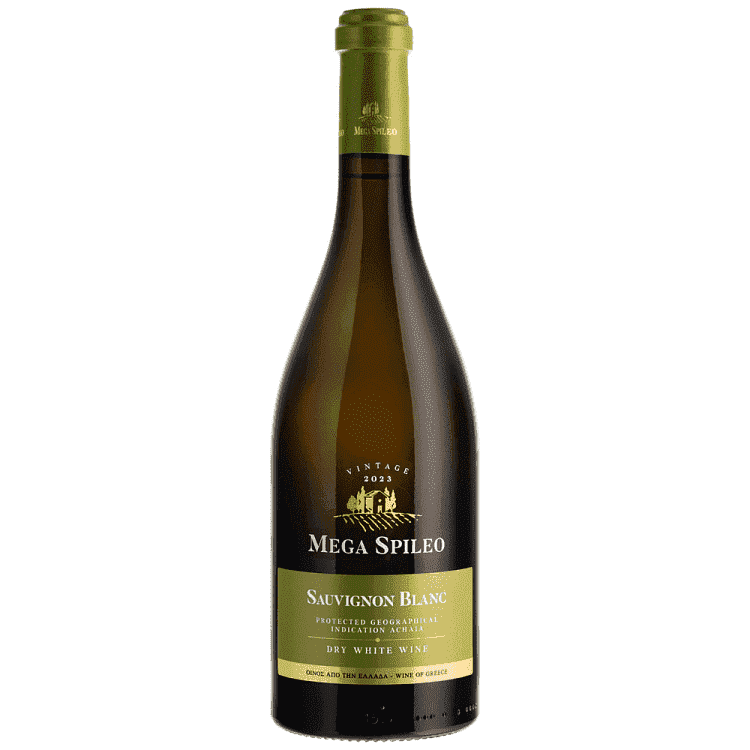 Μέγα Σπήλαιο Λευκός Sauvignon Ξηρός Οίνος 750ml