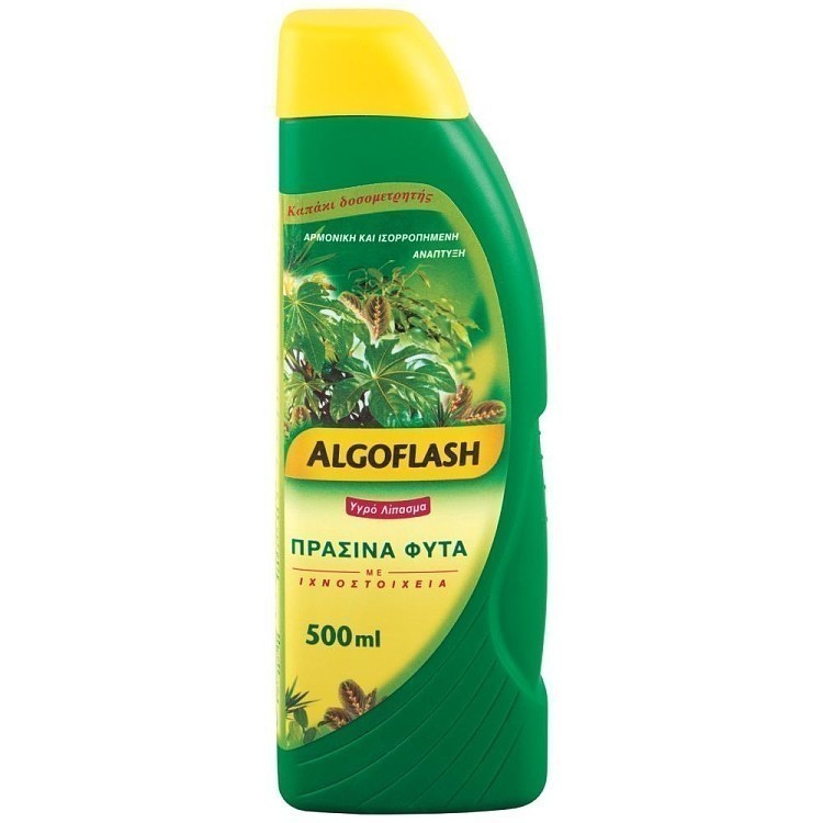 Algoflash Υγρό Λίπασμα Πράσινα Φυτά 500gr