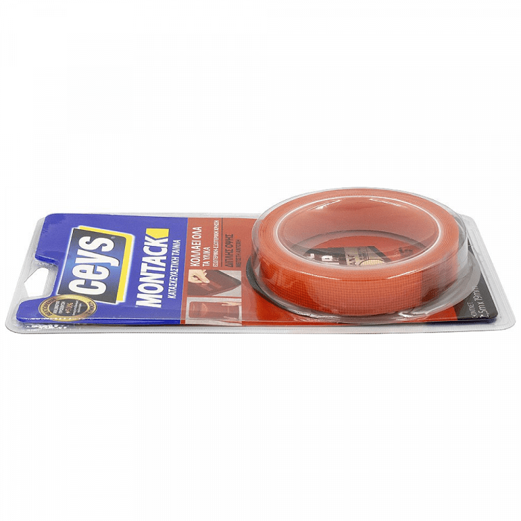 Montack Χάρτινη Κατασκευαστική Ταινία Διπλής Όψης 2,5mm x 19m