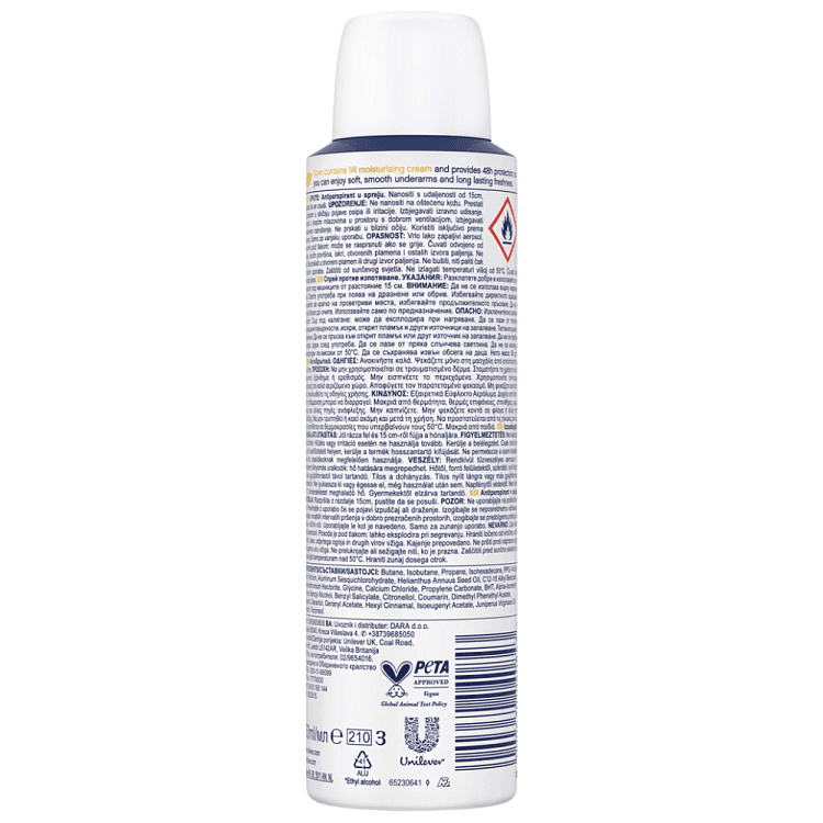 Dove Αποσμητικό Spray 150ml