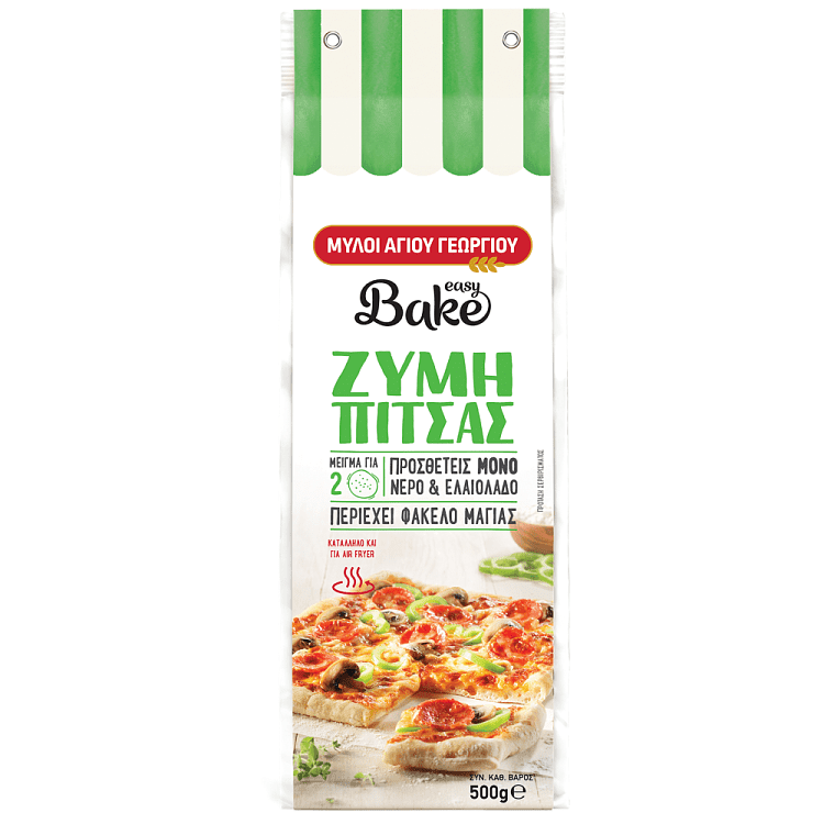 Easy Bake Μείγμα Για Pizza 500gr