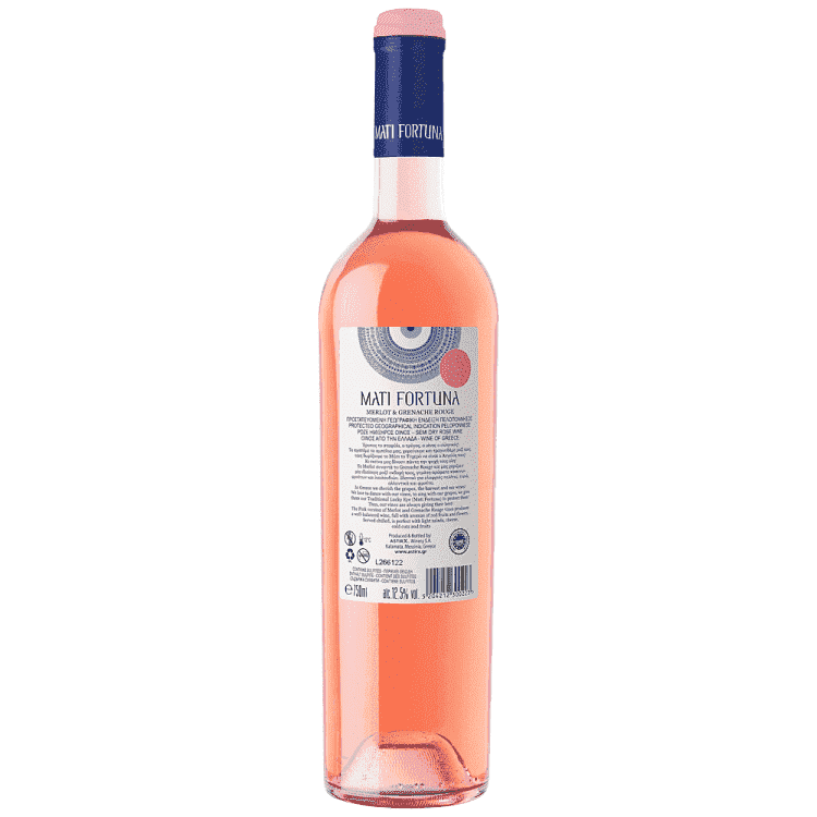 Mati Fortuna Ροζέ Ημίξηρος Οίνος 750ml