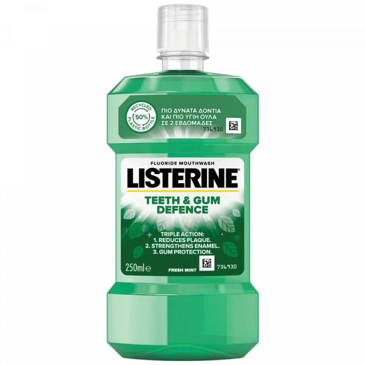Listerine Teeth & Gum Defence Στοματικό Διάλυμα 500ml