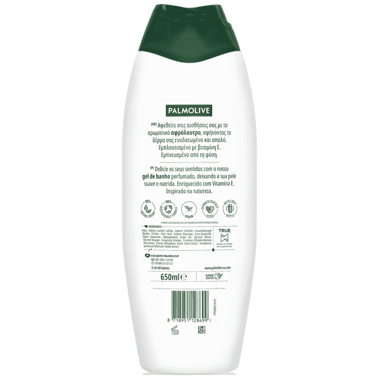 Palmolive Naturals Καμέλια Αφρόλουτρο 650ml