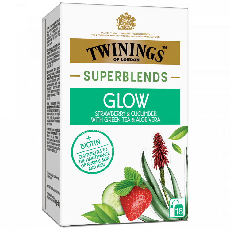 Twinings Τσάι Superblends Glow 18 Φακελάκια 2gr
