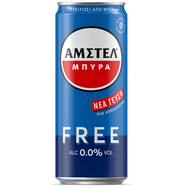 Αmstel Free Μπίρα Κουτί 330ml