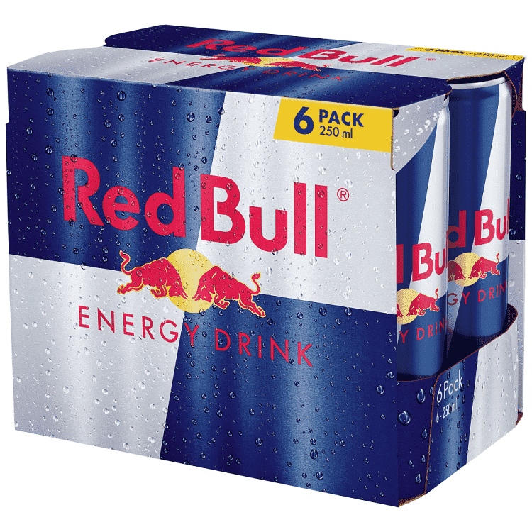 Red Bull Energy Drink 6x250ml