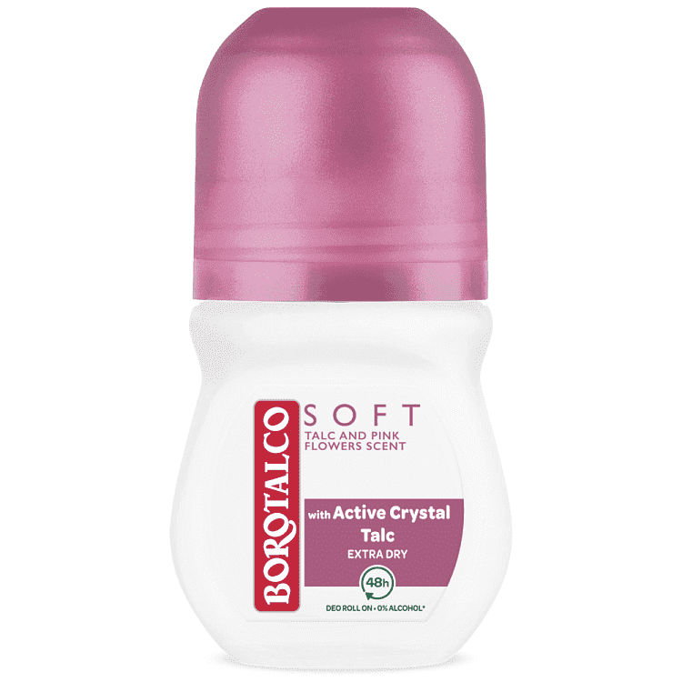 Borotalco Αποσμητικό Σώματος Soft Roll on 12/50 ml