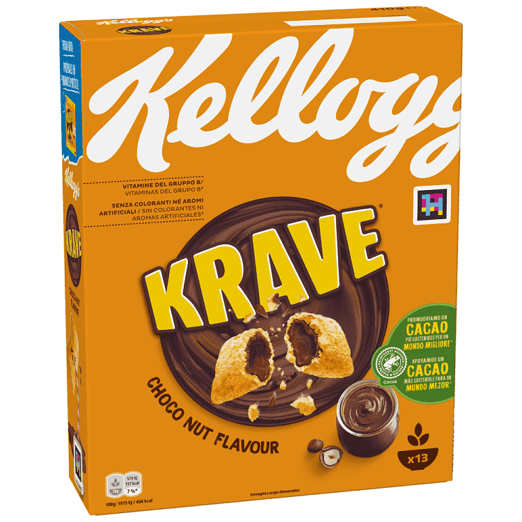 Kellogg's Krave Choco Nut 410gr