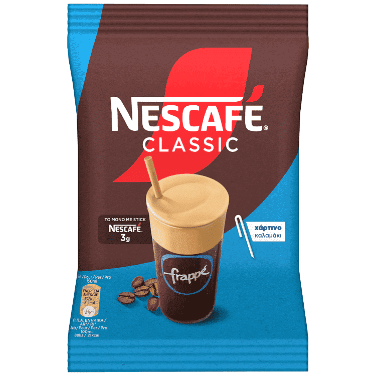 Nescafe Frappe Sticks Στιγμιαίος Καφές 3gr