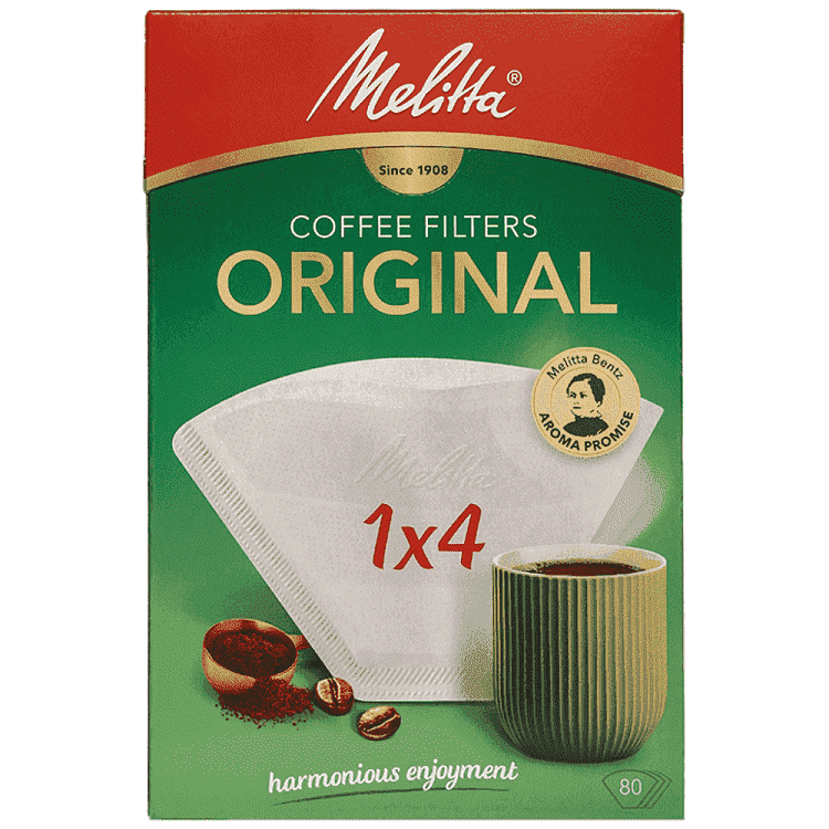 Melitta Φίλτρα Καφέ 1x4 80τεμ