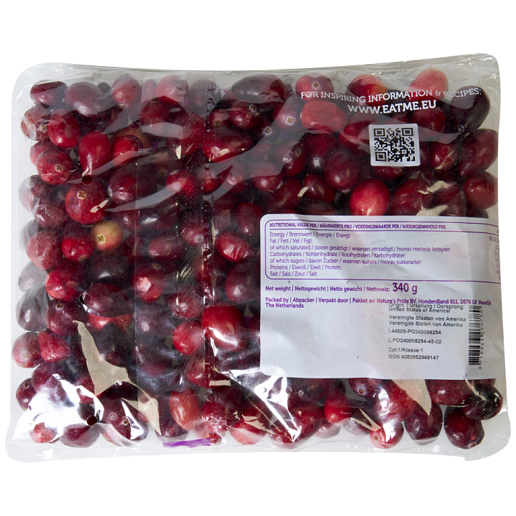 Κράνμπερι Nωπό Εισαγωγής 340gr