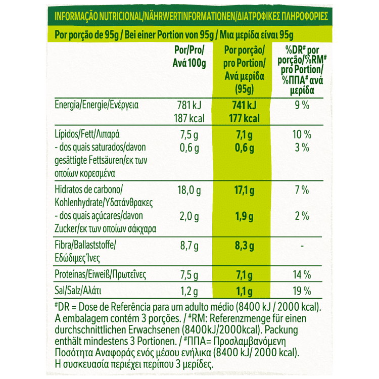 Garden Gourmet Falafel Κατεψυγμένα 300gr