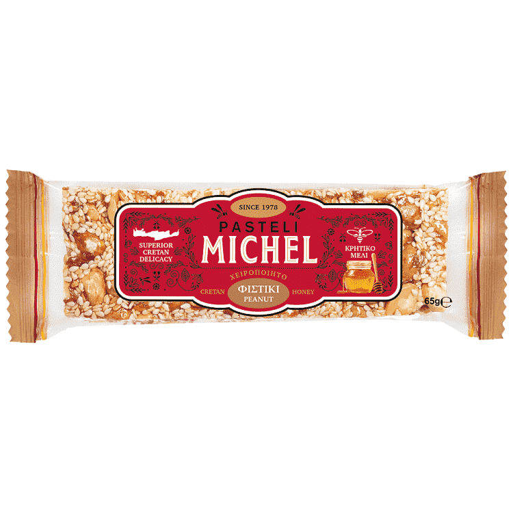 Pasteli Mich Παστέλι Φυστικάτο 65gr