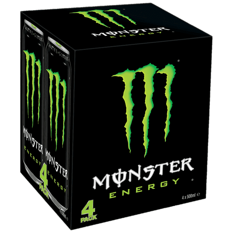 Monster Energy 4x500ml