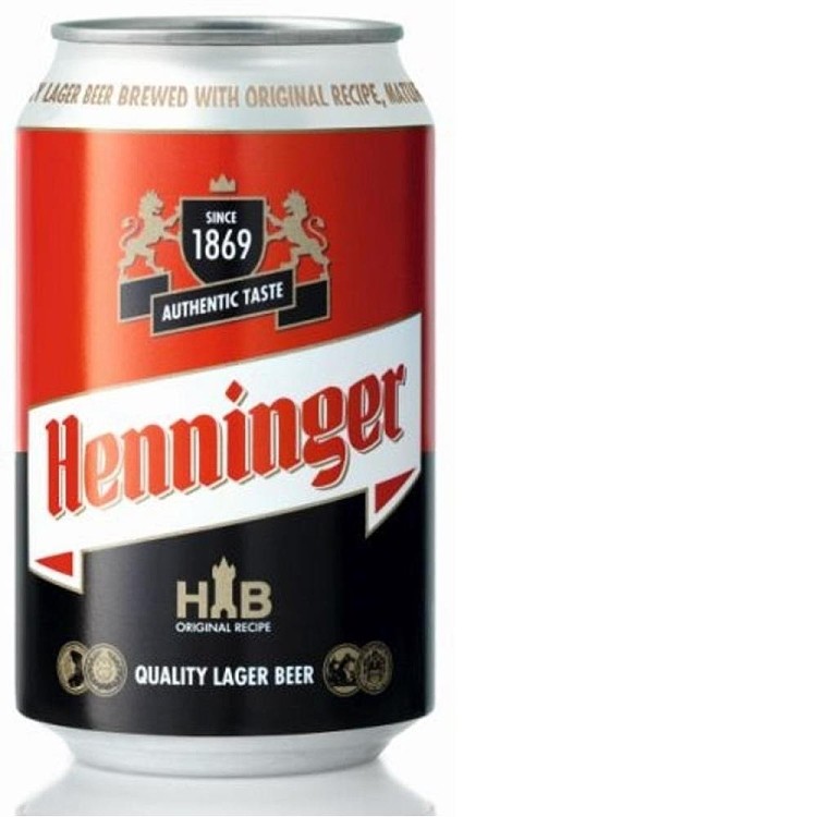 Henninger Μπύρα Κουτί 6x330ml