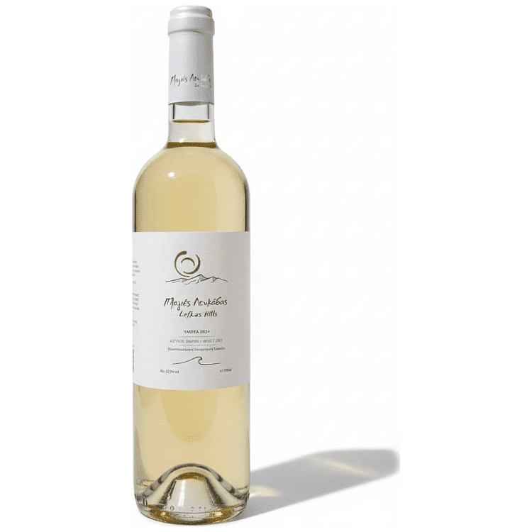 Πλαγιές Λευκάδας Λευκός Οίνος 750ml