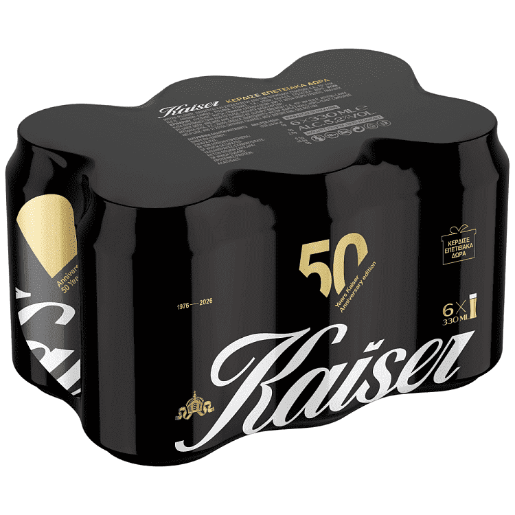 Kaiser Μπύρα Κουτί 6Χ330ml