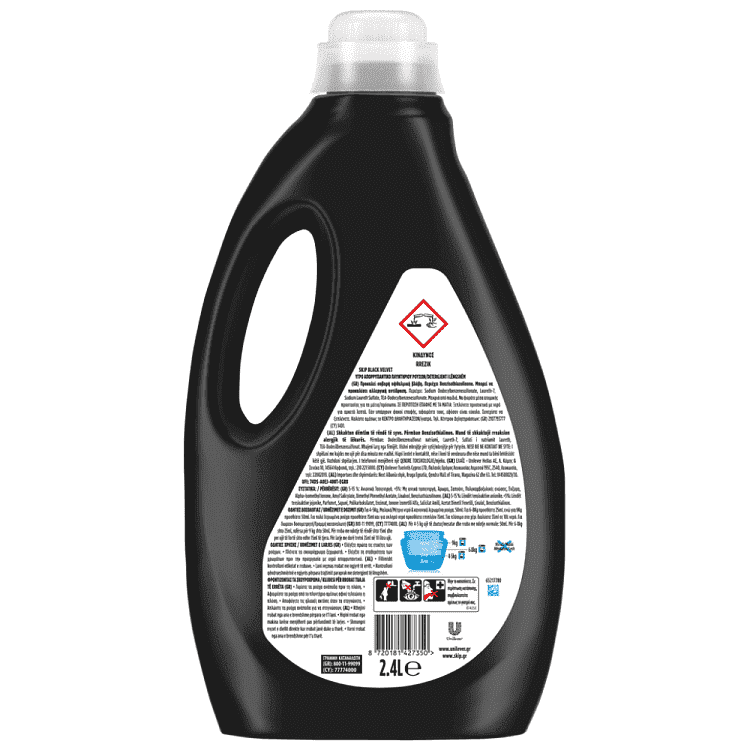 Skip Υγρό Απορρυπαντικό Πλυντηρίου Black Velvet 48μεζ 2,4lt