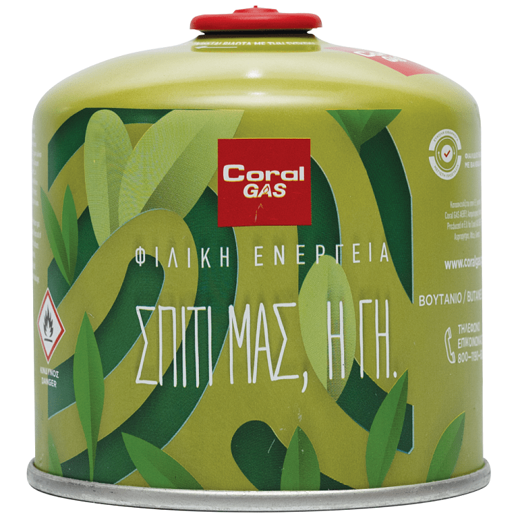 Coral Gas Green Φιαλίδιο Υγραερίου 500gr