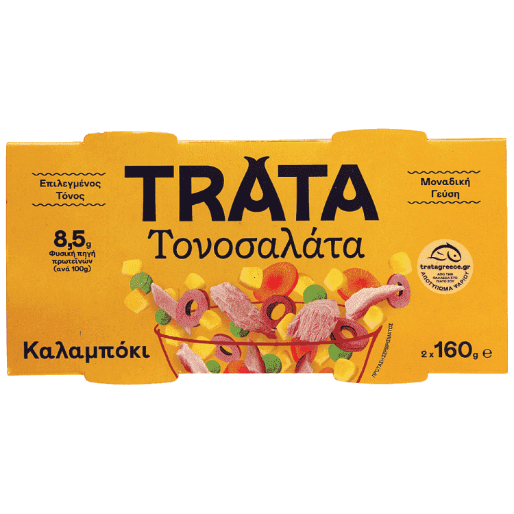 Τrata Τονοσαλάτα Καλαμπόκι 160gr 2τεμ