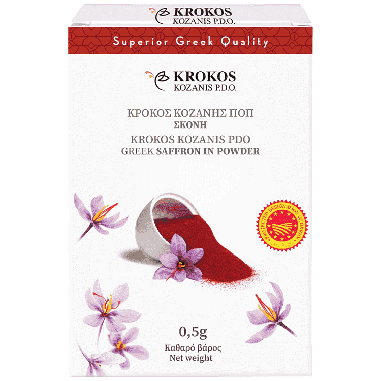 Κρόκος Κοζάνης Ποπ Σε Σκόνη 0,5gr
