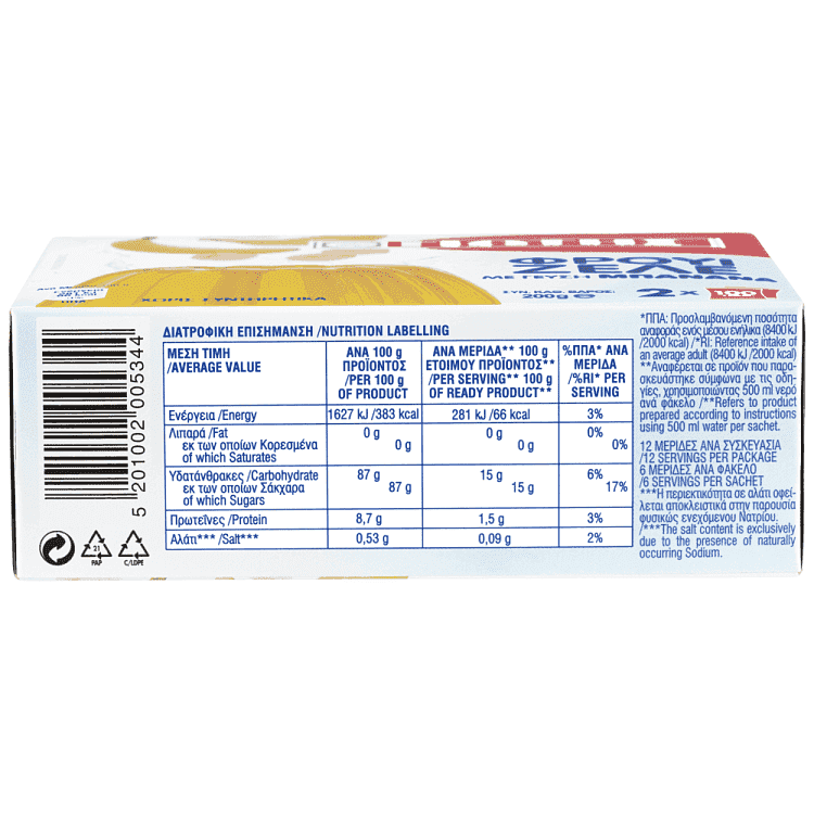 Γιώτης Φρουί Ζελέ Μπανάνα 200gr