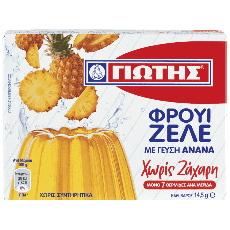 Γιώτης Φρουί Ζελέ Ανανάς Χωρίς Ζάχαρη 14,5gr