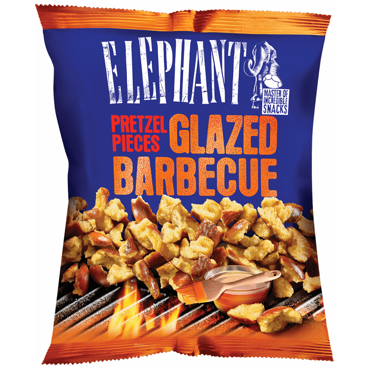 Elephant Pretzel Glazed Bbq 125gr