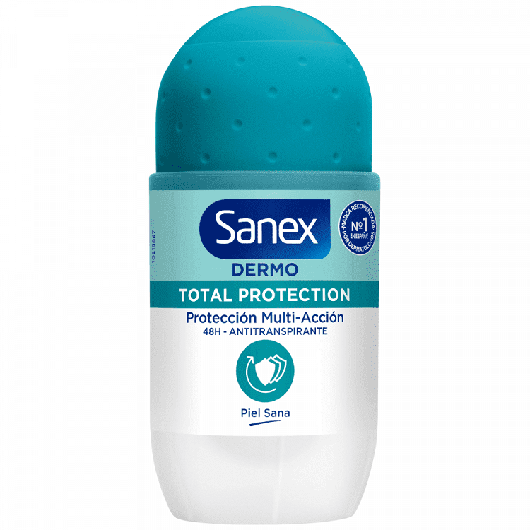 Sanex Αποσμητικό Roll on Σώματος Der. Τotal Protect 50 ml