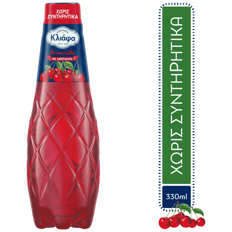Κλιάφα Βυσσινάδα Pet 330ml