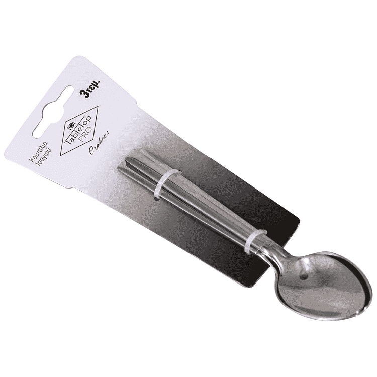 Tabletop Pro Orpheus Κουτάλι Τσαγιού Inox 3Τεμάχια