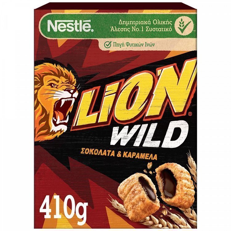 Nestle Lion Wild Δημητριακά 410gr -0,30€