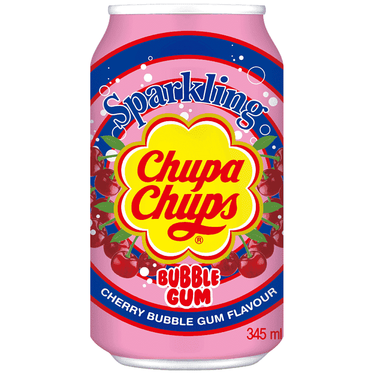 Chupa Chups Αναψυκτικό Cherry Bubble 345ml