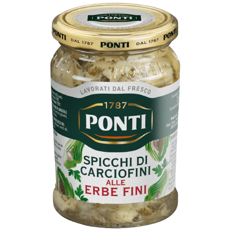 Ponti Αγγινάρες Με Μυρωδικά Φέτες 280gr