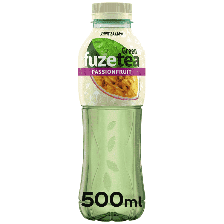 Fuze Tea Green Passion Fruit Χωρίς Ζάχαρη 500ml