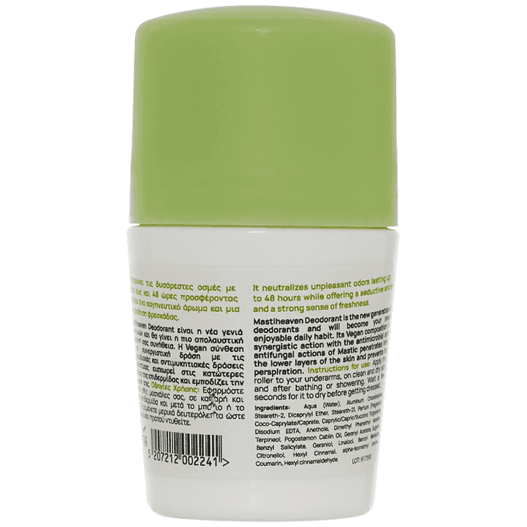 Mastic Origin Φυσικό Αποσμητικό Σώματος Roll On 50ml