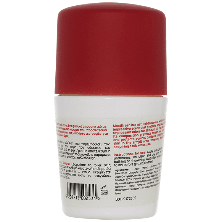 Mastic Origins Αποσμητικό Roll On Mastifresh 50ml