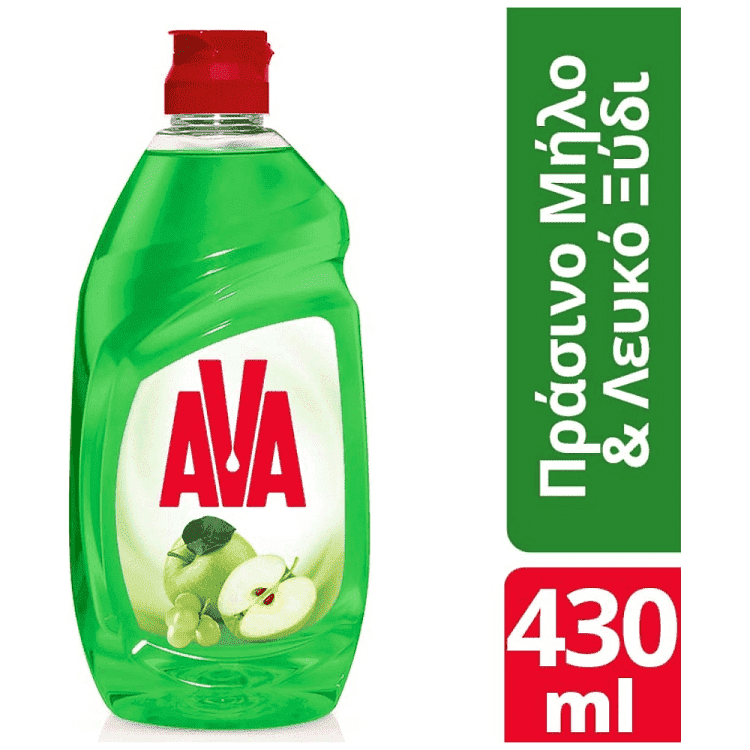 Ava Action Ξίδι & Μήλο Υγρό Πιάτων 430ml