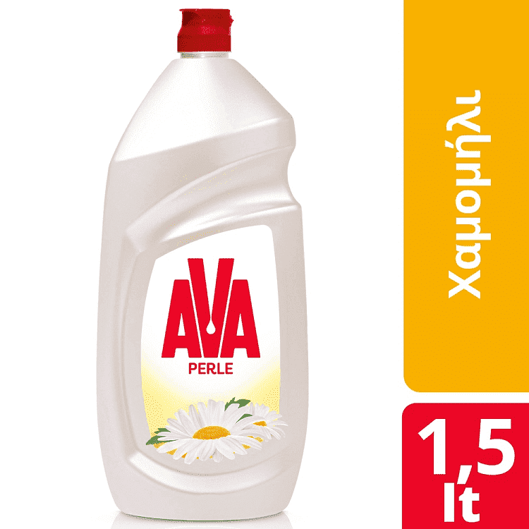 Ava Perle Υγρό Πιάτων Χαμομήλι 1,5lt