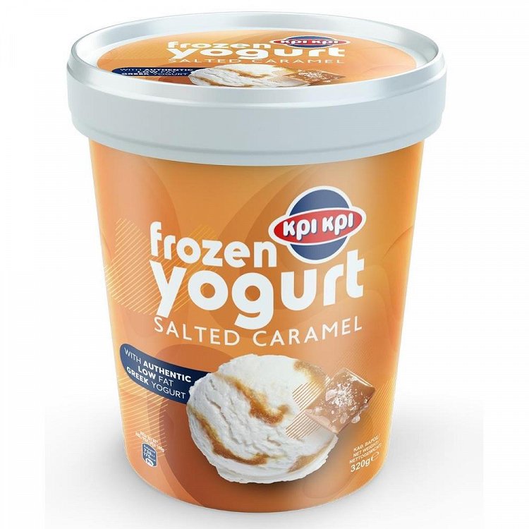 Κρι Κρι Frozen Yogurt Salted Caramel 320gr